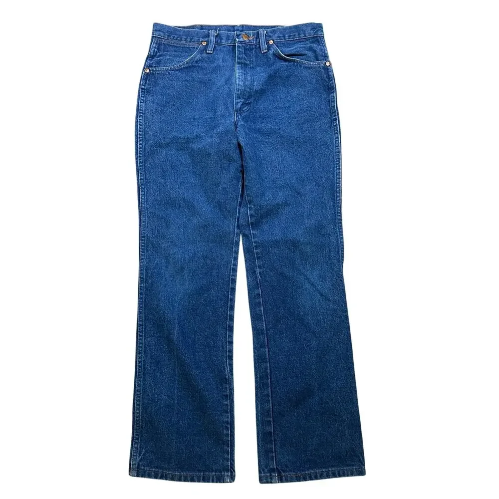 Vintage Wrangler Cowboy Cut Jeans 32x30 Western Blue Denim Men’s Pants 936DEN